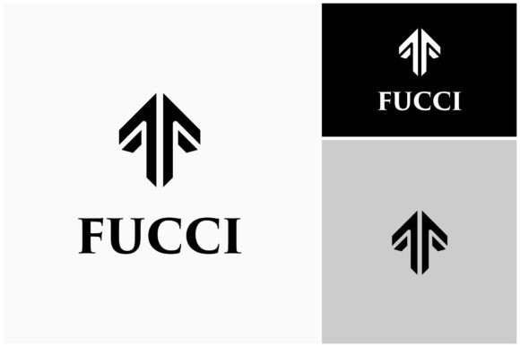 Letter FF Initial Mirror Luxury Logo
