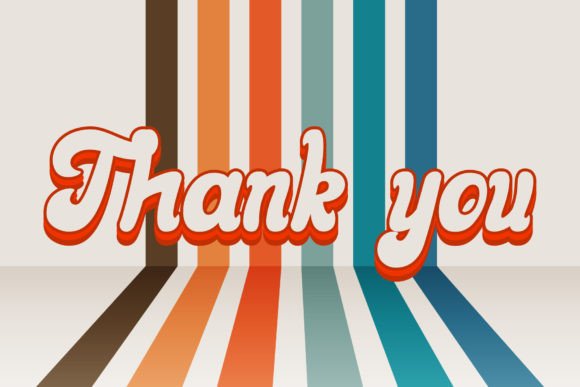 Retro Change Font PNG with transparent background - Preview 4