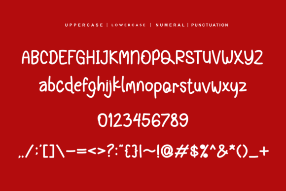 Royal Christmas Font PNG with transparent background - Preview 3