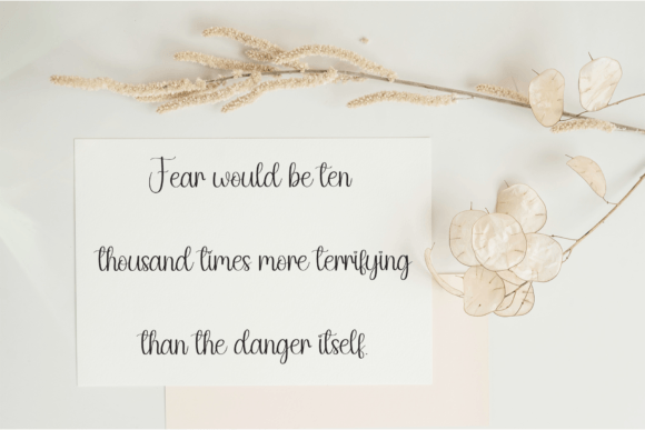 Santa Courage Font PNG with transparent background - Preview 3