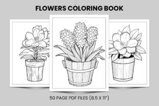 Creative Flower Coloring Page for Kids Graphic by Eyestetix Studio ...