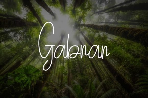 Gapranis Font - Preview 2