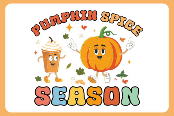 Groovy Season Font PNG with transparent background - Preview 2