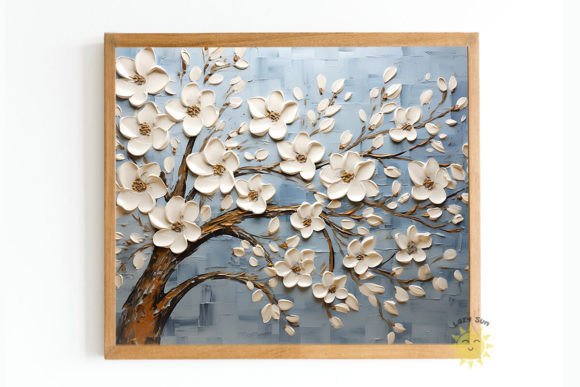 Impasto Flowers Painting Backgrounds Grafica Sfondi Di Lazy Sun