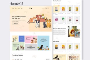 Pet E-commerce Website Figma Design Graphic by shahtech50 · Creative ...