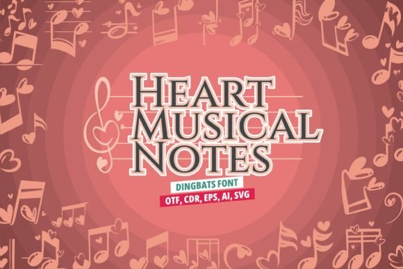 Heart Musical Notes