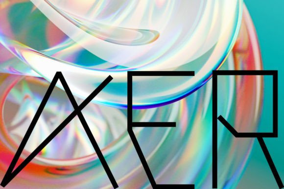 Raxye Font PNG with transparent background - Preview 2