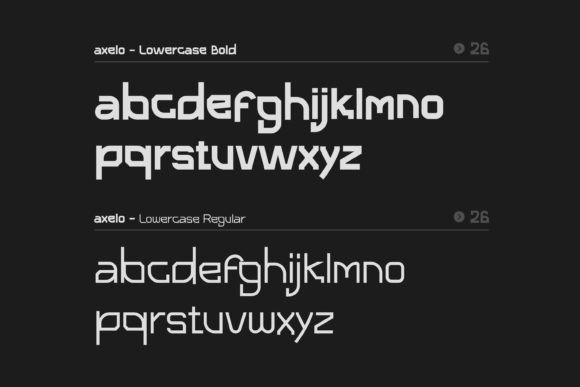 Axelo Font - Preview 1