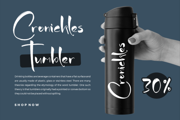 Chastorfield Font - Preview 4