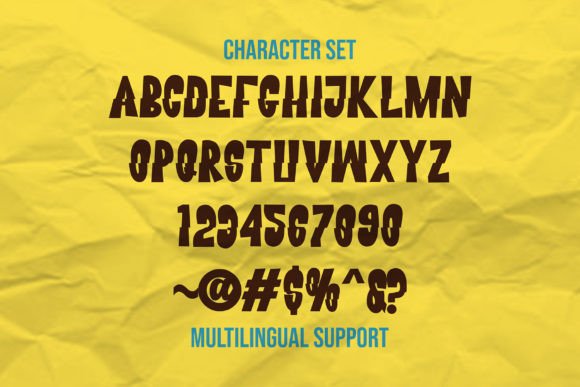 Choco Bro Font - Preview 1