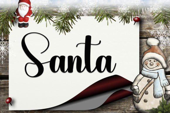 Christmas Barbie Font - Preview 1