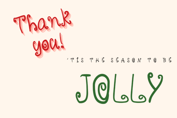 Christmas Kids Font - Preview 4