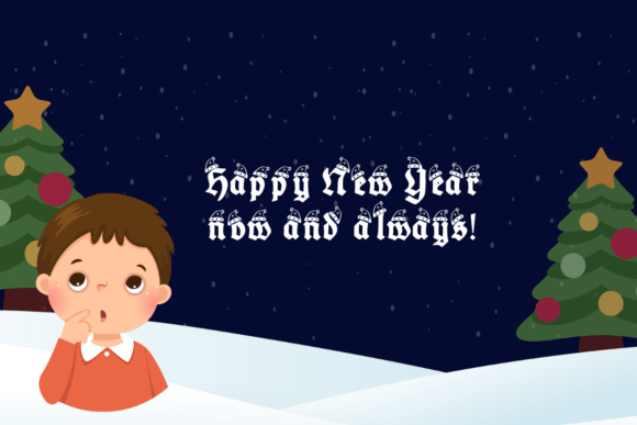 Christmas Wishes Font - Preview 3