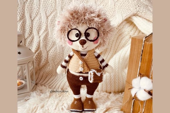 Amigurumi Hedgehog Toys Crochet Pattern