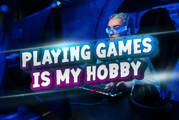 Gaming Hobby Font PNG with transparent background - Preview 4