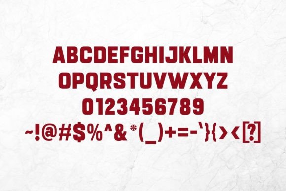 Glareso Font - Preview 4