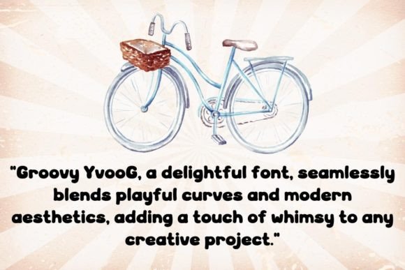 Groovy Yvoog Font - Preview 2