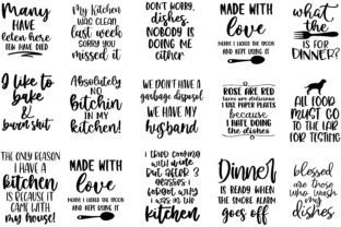 Mega Kitchen SVG Bundle Graphic by Sathy95 · Creative Fabrica