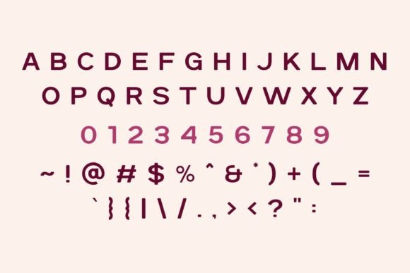 Mulers Font PNG with transparent background - Preview 4