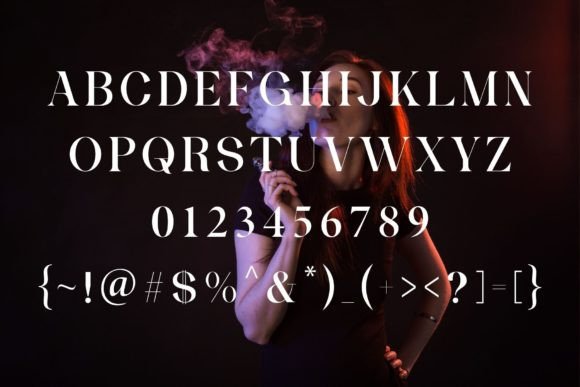 Quegars Font PNG with transparent background - Preview 5
