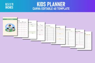 Kids Planner Canva KDP Graphic by Lavlu Creative Zone · Creative Fabrica