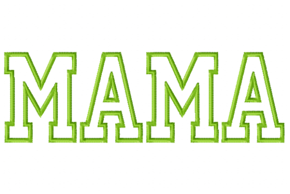 Mama Applique