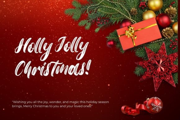 Christmas Theme Font - Preview 1