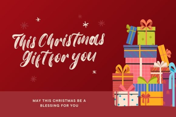 Christmas Theme Font - Preview 3