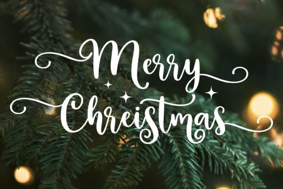 Christmas Together Font - Preview 5