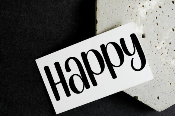 Santa Happines Font PNG with transparent background - Preview 2