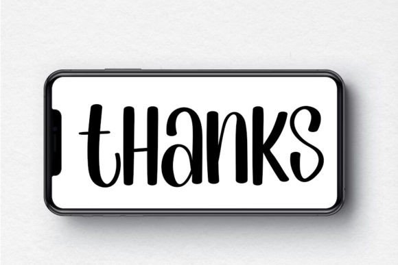 Santa Happines Font PNG with transparent background - Preview 4
