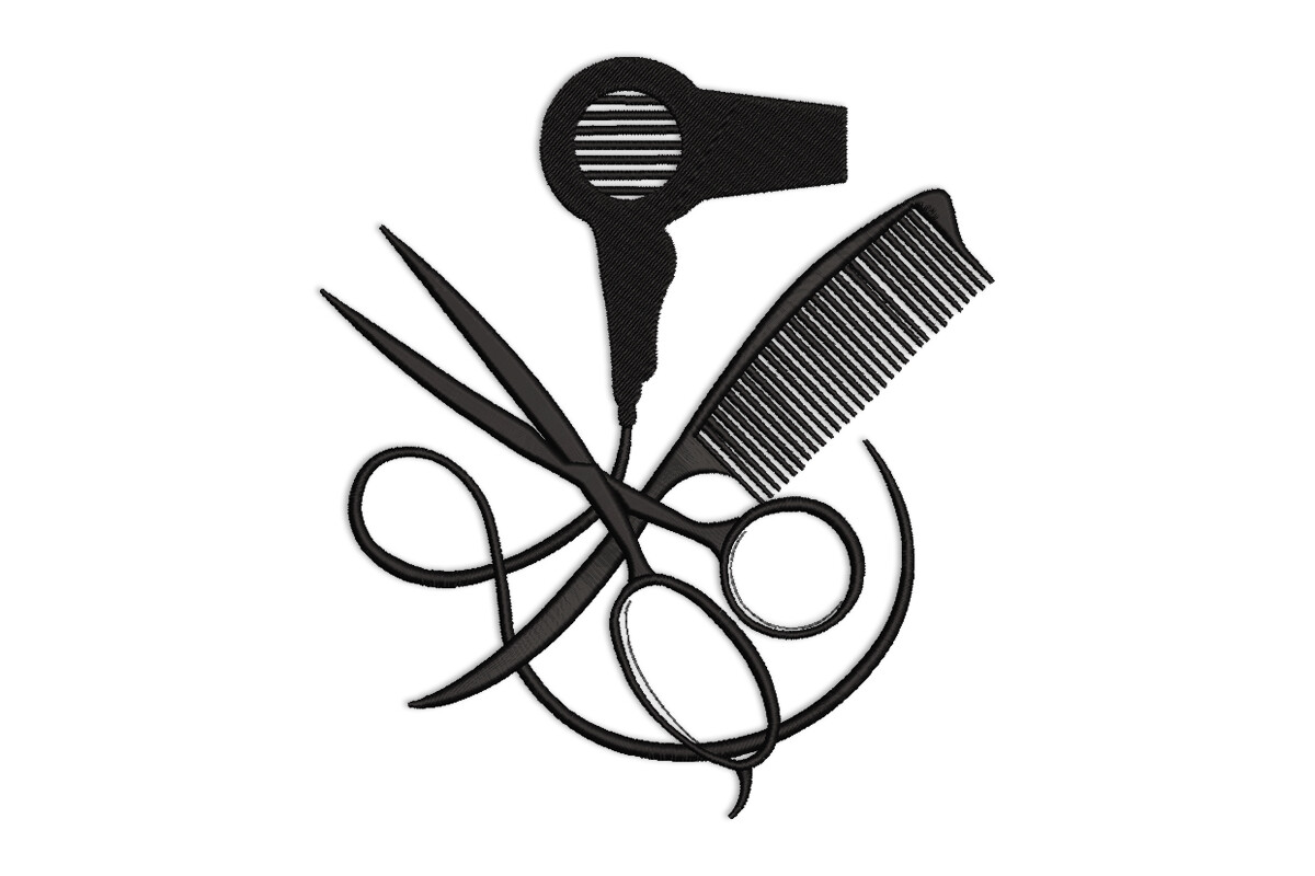 Scissors and Comb Stylist Hair Dryer