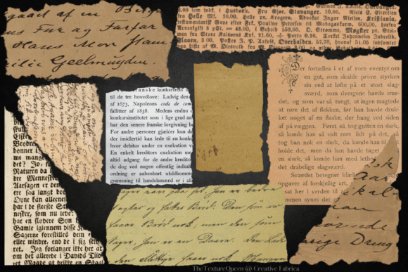 Vintage Ripped Paper Clipart Png Notes