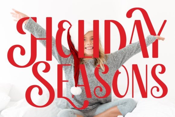 Dancing Christmas Font - Preview 2