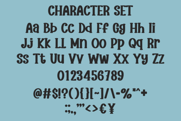Farmhouse Grincheese Font - Preview 6