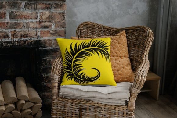Maori Feathers Font PNG with transparent background - Preview 6
