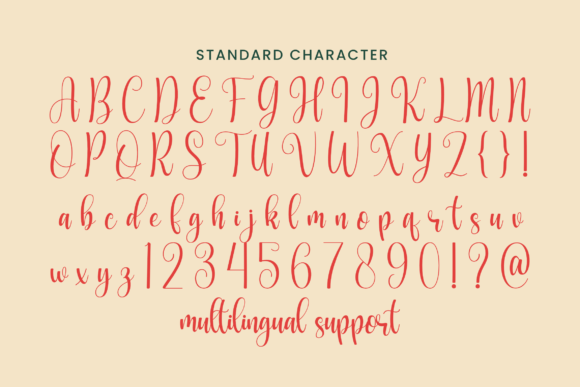 Moon Merry Font PNG with transparent background - Preview 1