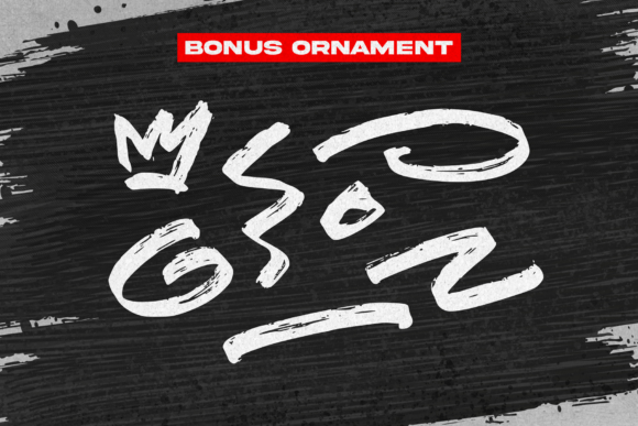 Mouth Beast Font PNG with transparent background - Preview 6