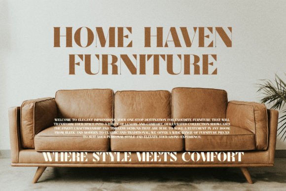 Sannca Font font preview - 4