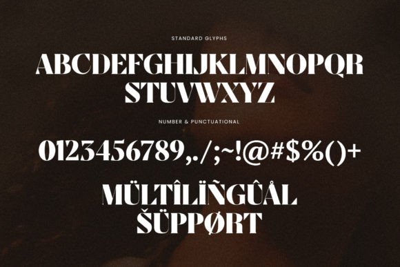 Sannca Font font preview - 6
