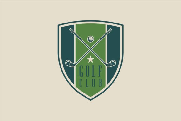 Golf Club Emblem Logo Vector Design