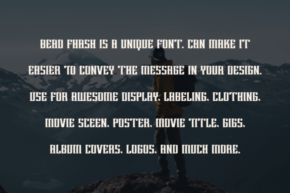 Bead Fhash Font - Preview 2