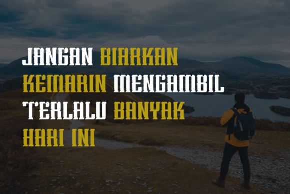 Bead Fhash Font - Preview 3