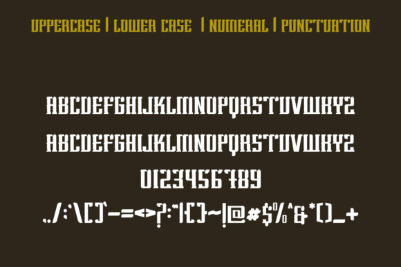 Bead Fhash Font - Preview 4