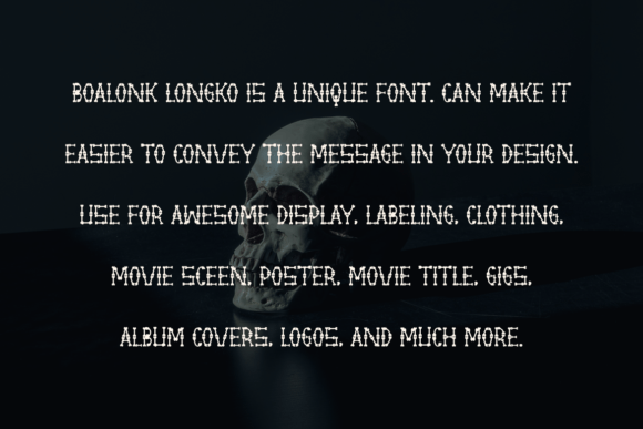 Boalonk Longko Font - Preview 2