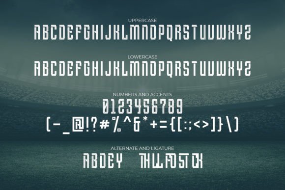 Balegare Font PNG with transparent background - Preview 2