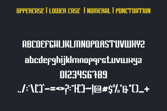 Bear Komad Font - Preview 4