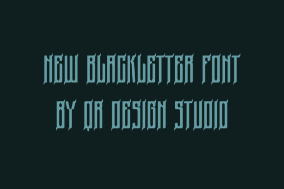 Black Gorvin Font - Preview 2