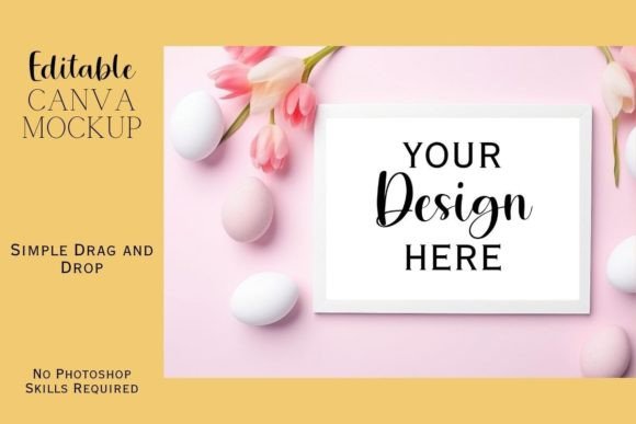 Canva Flat Lay Mockup