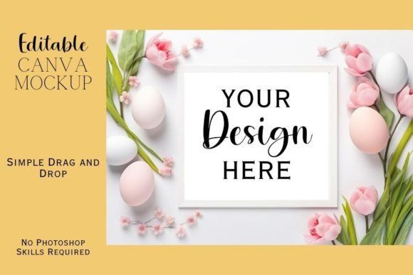 Canva Flat Lay Mockup